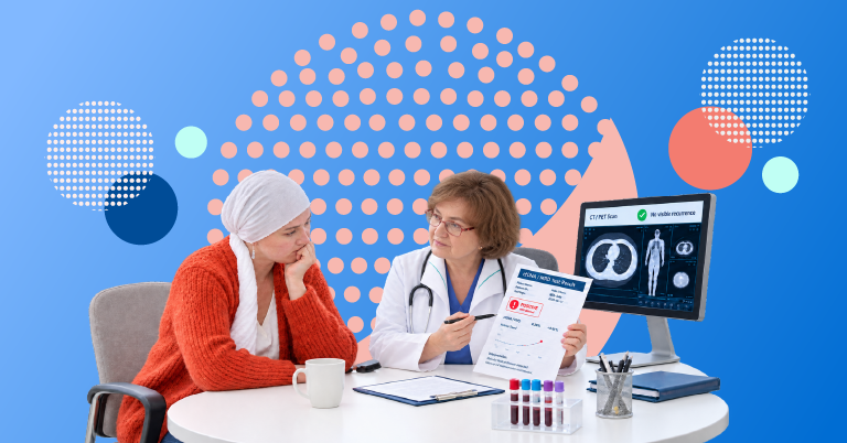 Liquid biopsy may guide cancer treatment before recurrence is visible on imaging.