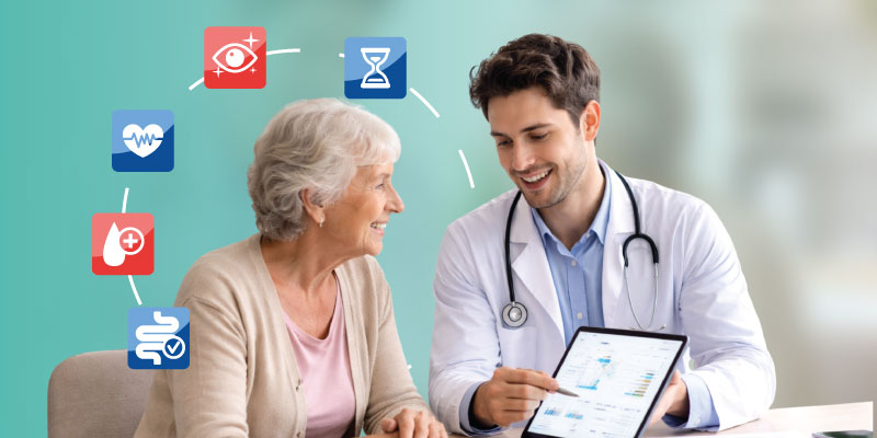 doctor creating personalized pain management plan with patient